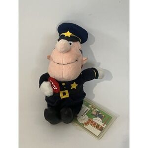 NWT Stuffins CVS Traffic Cop Frosty The Snowman 7" 1999 Plush w/Tags Christmas